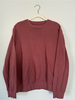 LIKE NEW Goodfellow & Co Men's Crewneck Sweatshirt in Red Size Large